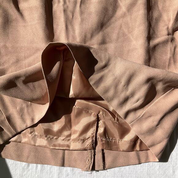 Josephine Chaus Women’s Straight Pencil Skirt size 14, Beige Tan, Above Knee - Picture 4 of 6